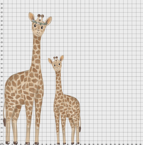 Anne Z&uuml;rafa Ve Yavrusu