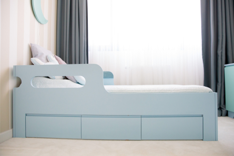 Sakura Ge&ccedil;iş Karyolası &Ccedil;ekmeceli