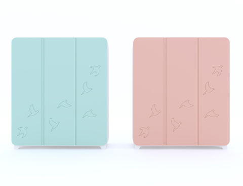 Malia &Uuml;&ccedil; Kapaklı Gardırop