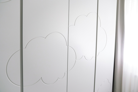 Malia D&ouml;rt Kapaklı Gardırop