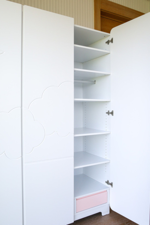 Malia &Uuml;&ccedil; Kapaklı Gardırop