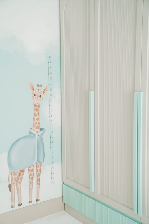 Luna &Uuml;&ccedil; Kapaklı Gardırop