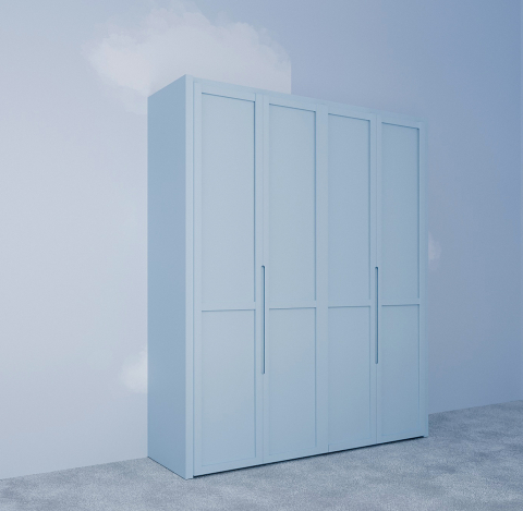 Natus D&ouml;rt Kapaklı Gardırop