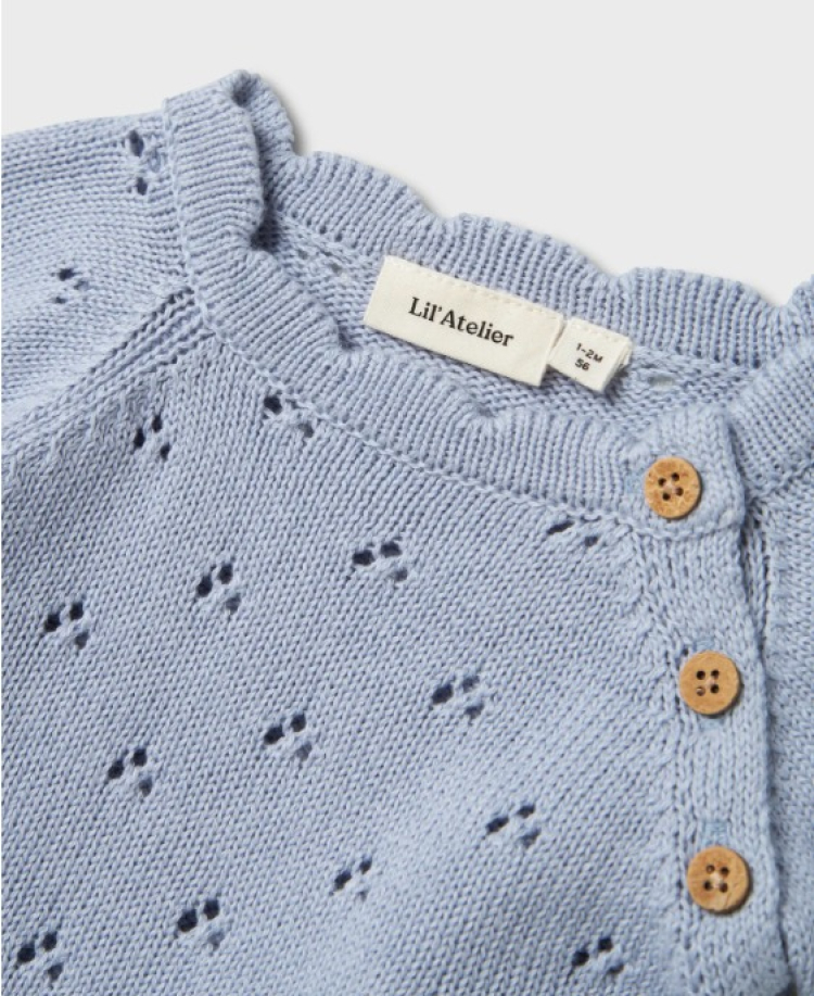 Lil Atelier Düğmeli Kazak