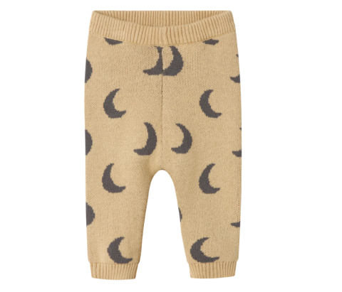 Lil Atelier Ay Desenli Hırka Alt Takım