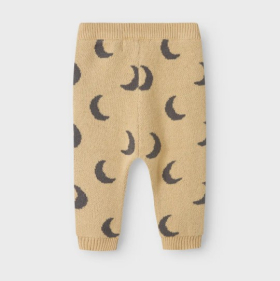 Lil Atelier Ay Desenli Hırka Alt Takım