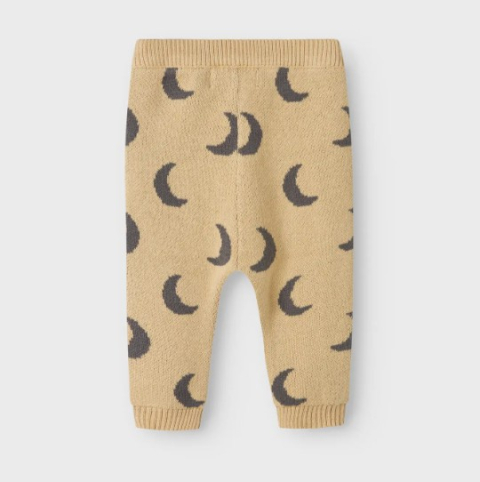 Lil Atelier Ay Desenli Hırka Alt Takım