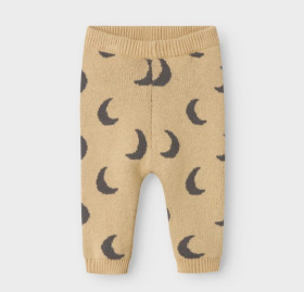 Lil Atelier Ay Desenli Hırka Alt Takım