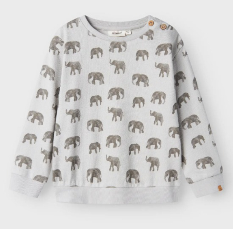 Lil Atelier Fil Desenli Sweatshirt