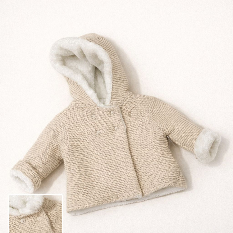 KAP&Uuml;ŞONLU PELUŞ HIRKA