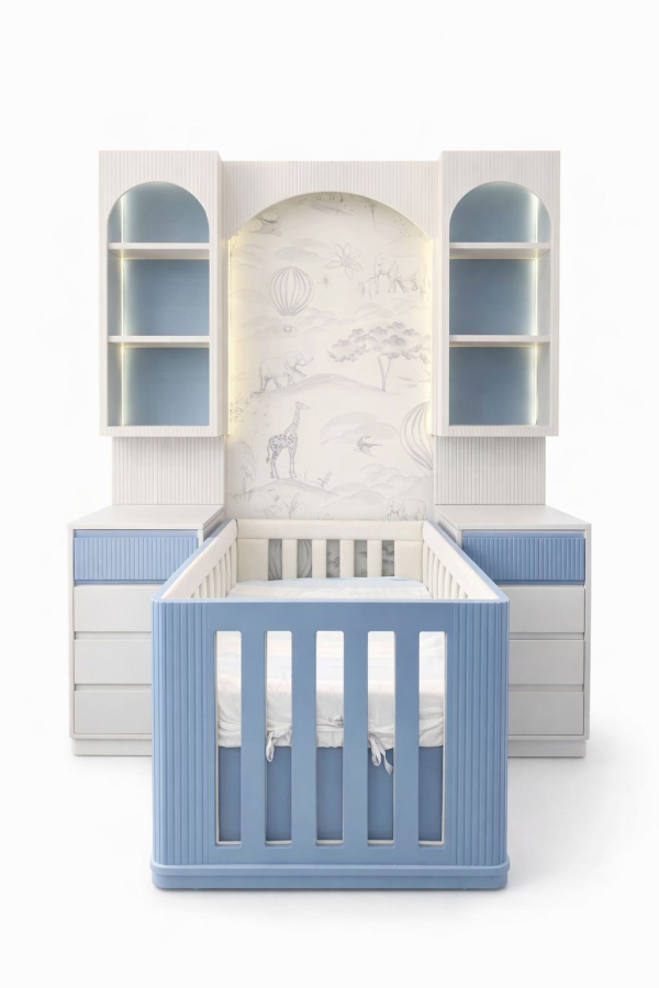 Lilyum Karyola Ve Şifonyerli Komple Ünite 