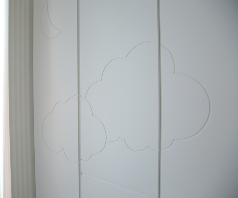 Malia &Uuml;&ccedil; Kapaklı Gardırop