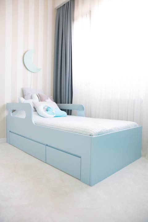 Sakura Ge&ccedil;iş Karyolası &Ccedil;ekmeceli