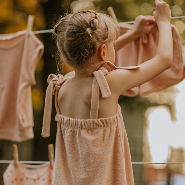 Antebies Havlu Bağlamalı Elbise