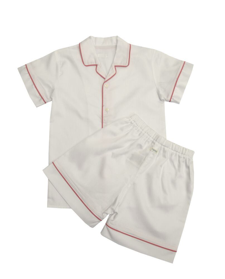 Nanu White Linen Pijama